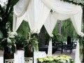 婚礼策划：白色纱布打造浪漫婚礼