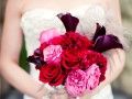 充满激情和无拘无束的传统红色婚礼秀