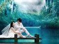 如何让短发女孩打扮成最漂亮的婚纱照？