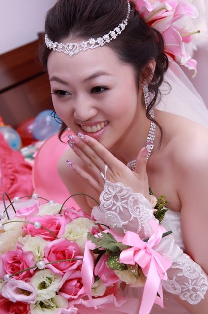 适合拍婚纱照的脸妆