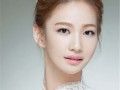 韩版婚纱照新娘发型图片
