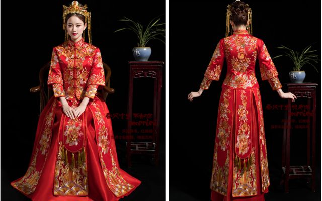 结婚中式礼服叫什么