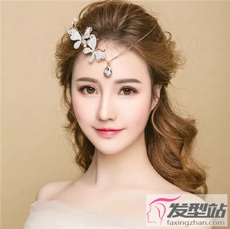 韩式新娘发型