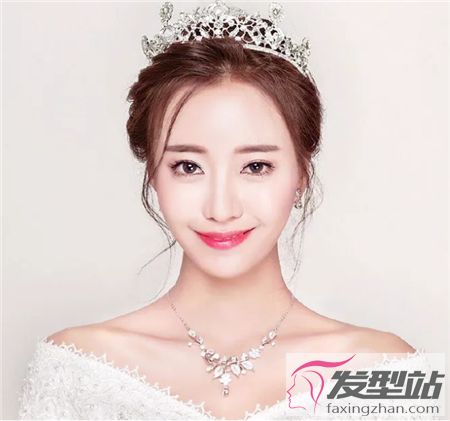 韩式新娘发型