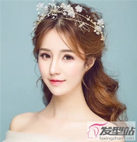 韩式新娘发型