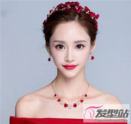 韩式新娘发型
