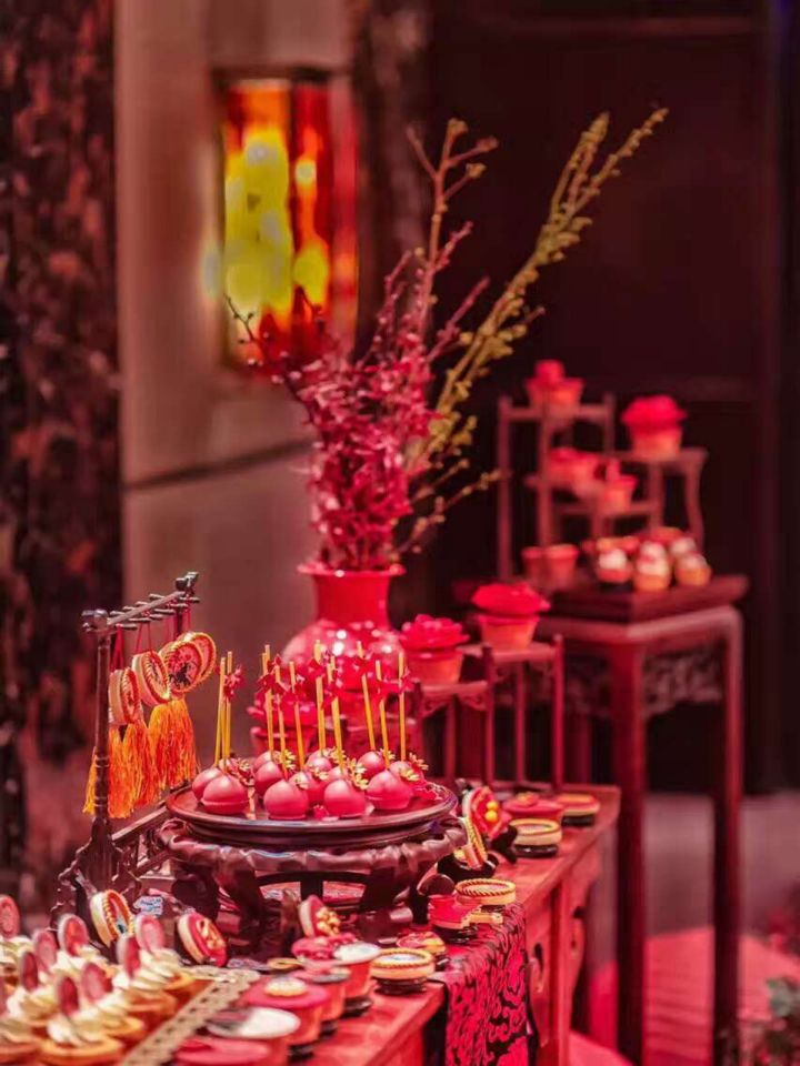 爱的圣言 庄严肃穆教堂婚礼+纯中式酒店婚礼