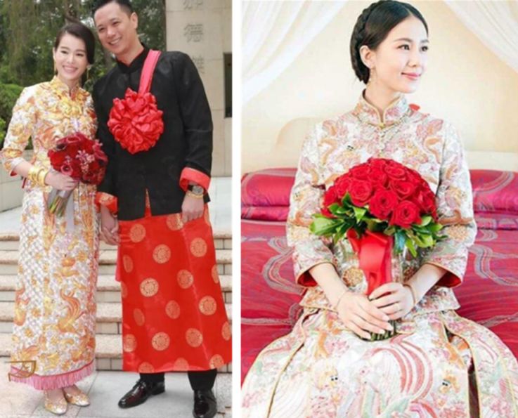 唐装婚礼礼服图片大全