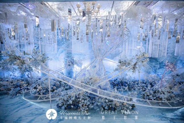 长乐天龙酒店-海洋风婚礼定制 福州幸福树婚礼定制