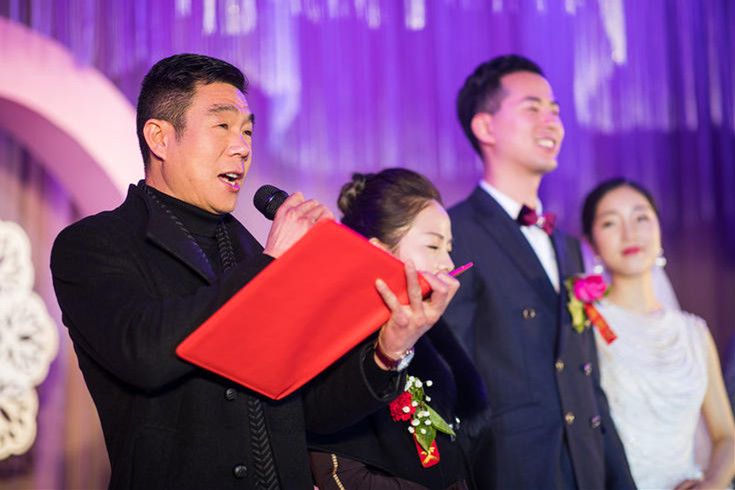 结婚典礼男方家长致词精选简短