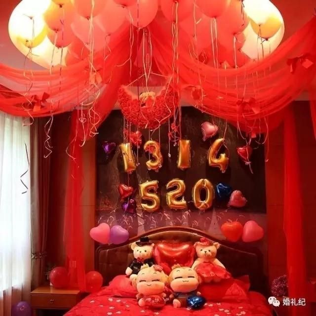 浪漫婚房布置图片大全