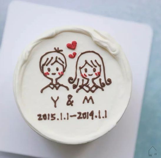 浪漫蛋糕图片送老婆 25张2019最时尚蛋糕图片