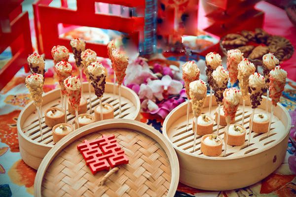 中式结婚典礼现场布置成效图 古色古香的中式结婚典礼如何解决