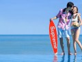 海边婚纱照方法