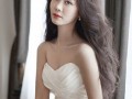 韩国风格婚纱摄影的发型